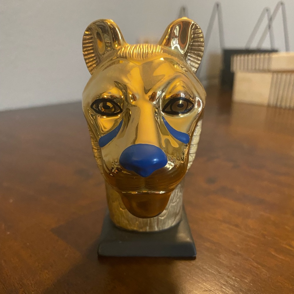 Franklin Mint - Guilded Lion’s Head
